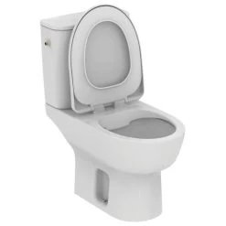 Pack WC à Poser Sortie Horizontale, Sans Bride Giovo, IDEAL STANDARD