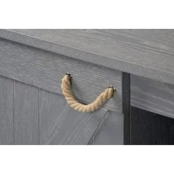 Meuble Salle De Bains 3 Pièces L.85 X H.60 X P.50 Cm, Gris, Seaside -Salle De Bain Magasin 82064822 4 0 5798456 h 000010000000