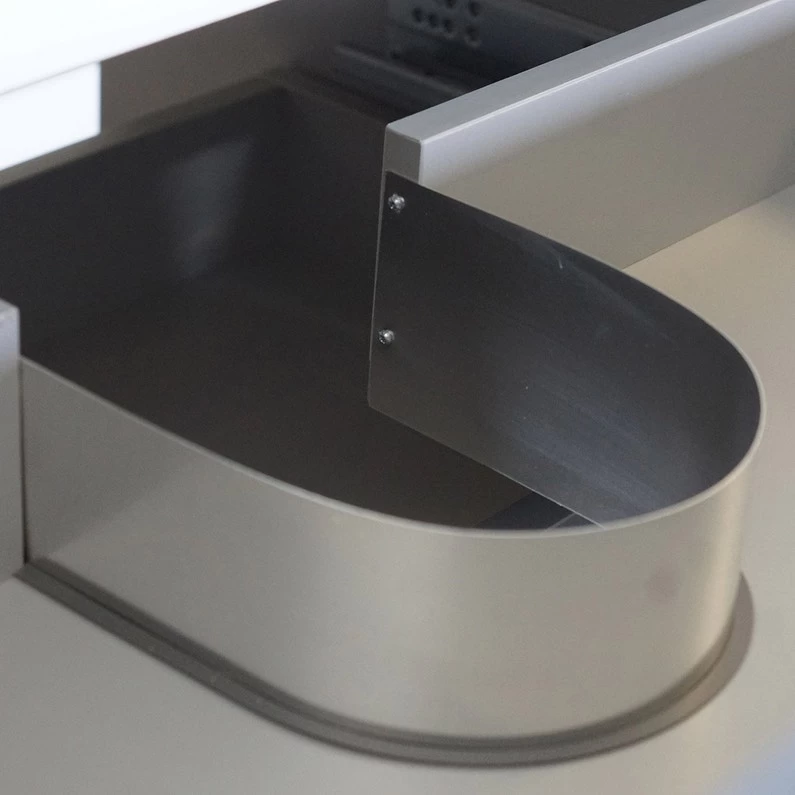 Meuble Salle De Bains 3 Pièces, Senso L.80 X H.68 X P.50 Cm, Bois Clair, Senso 5 Meuble Salle De Bains 3 Pièces, Senso L.80 X H.68 X P.50 Cm, Bois Clair, Senso – Image 5