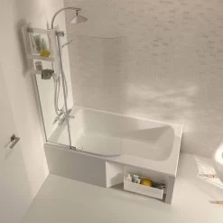 Baignoire Rectangulaire L.160x L.85 Cm, JACOB DELAFON Malice Version Droite