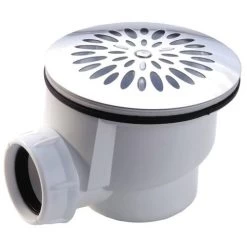 Bonde Pour Receveur De Douche à Grille Inox, Diam.90 Mm, 0205075, NICOLL