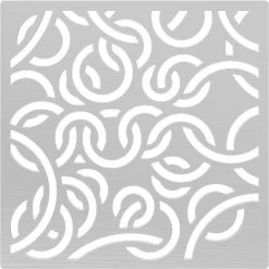 Grille Inox Pour Siphon, Design Anneau 15×15, GSICAX15IA, NICOLL