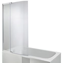 Pare-baignoire Pivotant, H.150 X L.94.8 Cm Malice