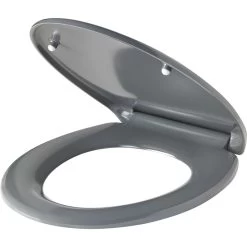 Abattant Les Coloris Unis Déclipsable Avec Frein De Chute Polypropylène