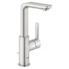 Mitigeur De Lavabo Argent Brillant, GROHE Lineare L Supersteel