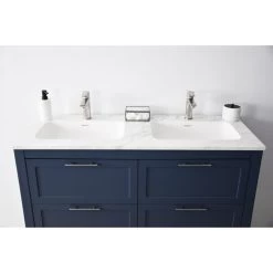 Plan Vasque Simple Marbre Kende L.101 X P.46 Cm Blanc -Salle De Bain Magasin 82185229 3 0 5988849 h 000000000000