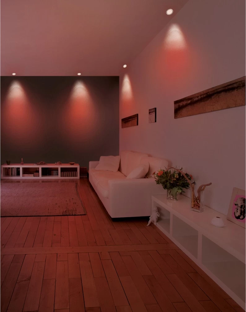 Kit 1 Spot à Encastrer Connecté Fixe Led Intégrée EGLO Rond D.17 Cm Acier 1 Kit 1 Spot à Encastrer Connecté Fixe Led Intégrée EGLO Rond D.17 Cm Acier