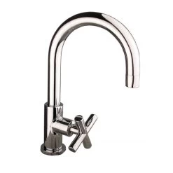 Robinet De Lave-mains Eau Froide Chromé Brillant ESSEBAGNO Constellation Rob Lav