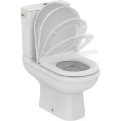 Pack WC à Poser Sortie Horizontale, Sans Bride Exacto, IDEAL STANDARD