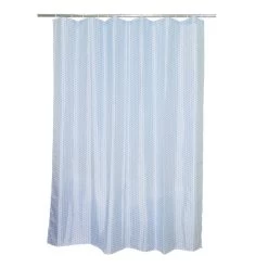 Rideau De Douche En Textile Fjord N°3 L.180 X H.200 Cm, Atomic SENSEA