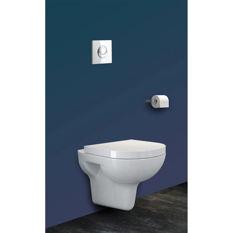 Pack WC Suspendu Bâti Mur Double Rapid Sl Et Velvet Chrome GROHE / CONCILIO 1 Pack WC Suspendu Bâti Mur Double Rapid Sl Et Velvet Chrome GROHE / CONCILIO