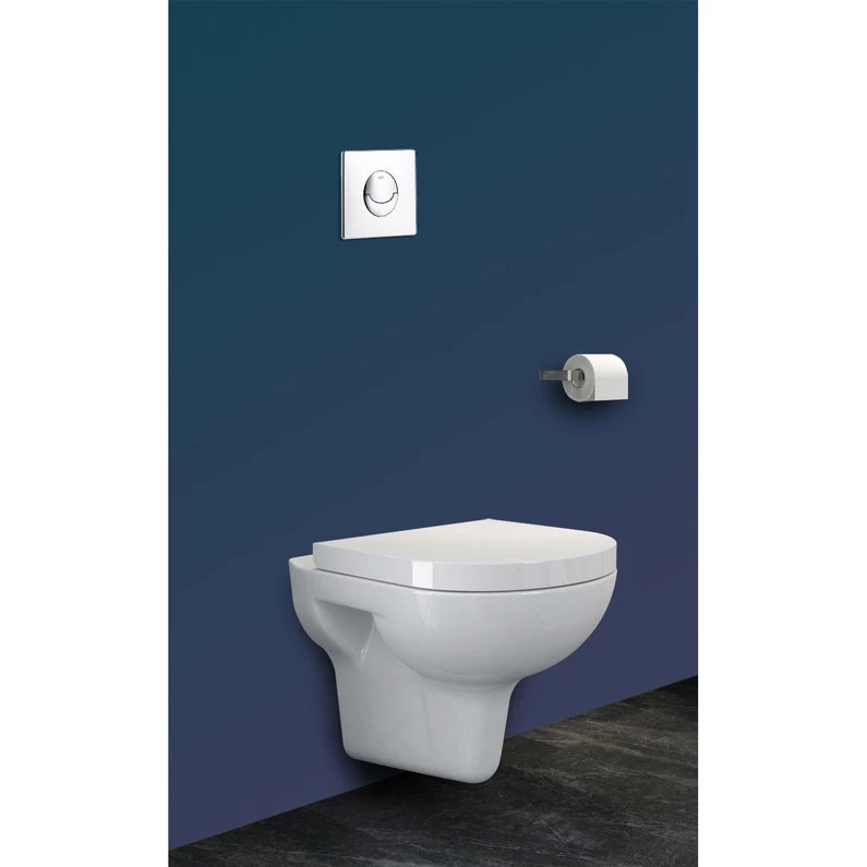 Pack WC Suspendu Bâti Mur Double Rapid Sl Mural Et Velvet GROHE / CONCILIO 1 Pack WC Suspendu Bâti Mur Double Rapid Sl Mural Et Velvet GROHE / CONCILIO
