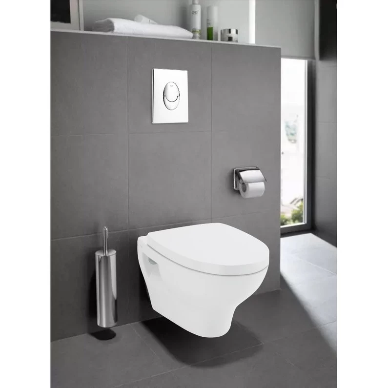Pack WC Suspendu Bâti Mur Double Rapid Sl Et Pop GROHE 1 Pack WC Suspendu Bâti Mur Double Rapid Sl Et Pop GROHE