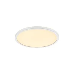 Plafonnier, Contemporain Plastique Blanc Led Intégrée NORDLUX Oja D.29 Cm