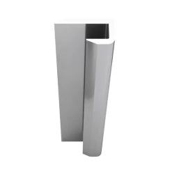 Panneau Mural Salle De Bain Alu/stone H.210 Cm X L.1 Cm