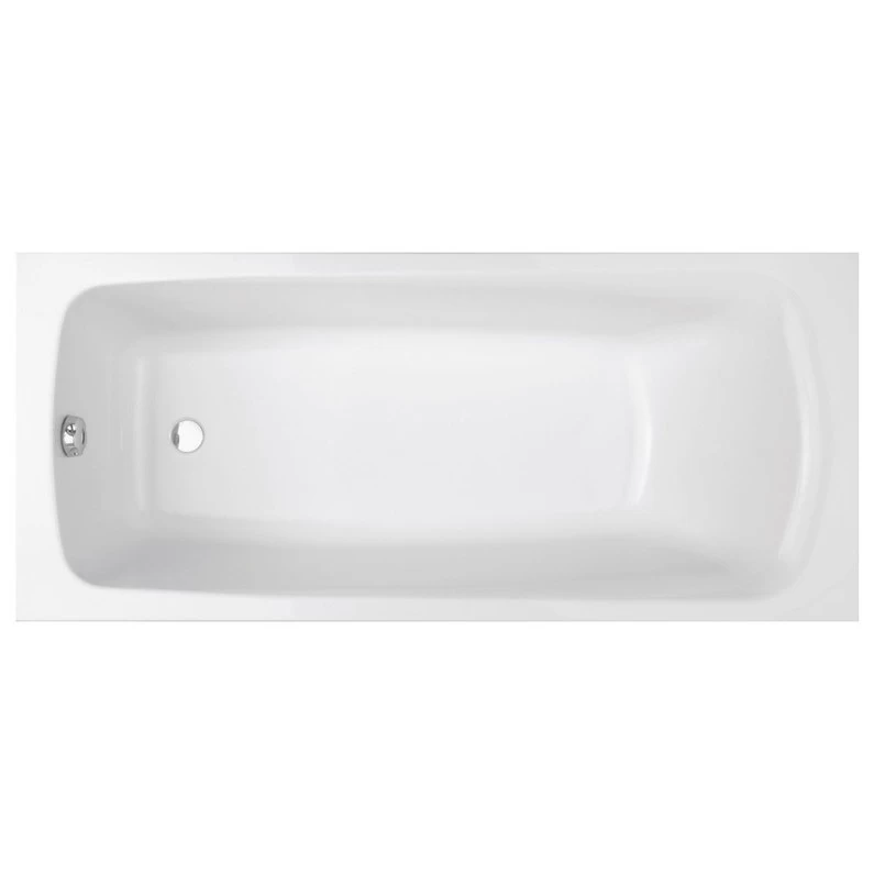 Baignoire Rectangulaire L.170x L.75 Cm Blanc, JACOB DELAFON Brive