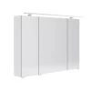Armoire De Toilette Lumineuse L. 100 Cm, Blanc Opale