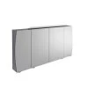 Armoire De Toilette Lumineuse L. 140 Cm, Gris Image