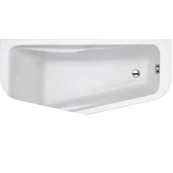 Baignoire Asymétrique Gauche L.160x L.90 Cm Blanc, JACOB DELAFON Sofa