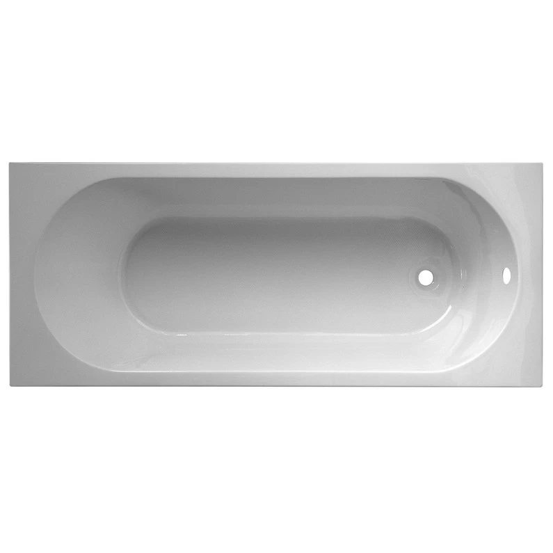 Baignoire Rectangulaire L.140x L.70 Cm Blanc Nerea 1 Baignoire Rectangulaire L.140x L.70 Cm Blanc Nerea