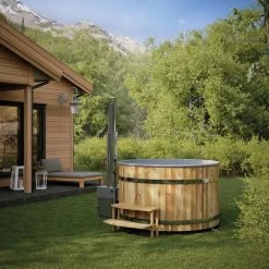 Bain Nordique En Bois, 6 Places, KIRAMI, Cozy