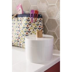 Boîte De Rangement Nomade En Plastique Blanc Blanc 0, Scandi 6 Boîte De Rangement Nomade En Plastique Blanc Blanc 0, Scandi -Salle De Bain Magasin boite de rangement nomade en plastique blanc blanc 0 scandi 2