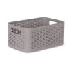Boîte De Rangement Nomade En Plastique Gris Gris 4, Cottage