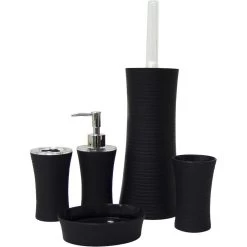 Brosse WC Gom -Salle De Bain Magasin brosse wc gom noir noir 0 1