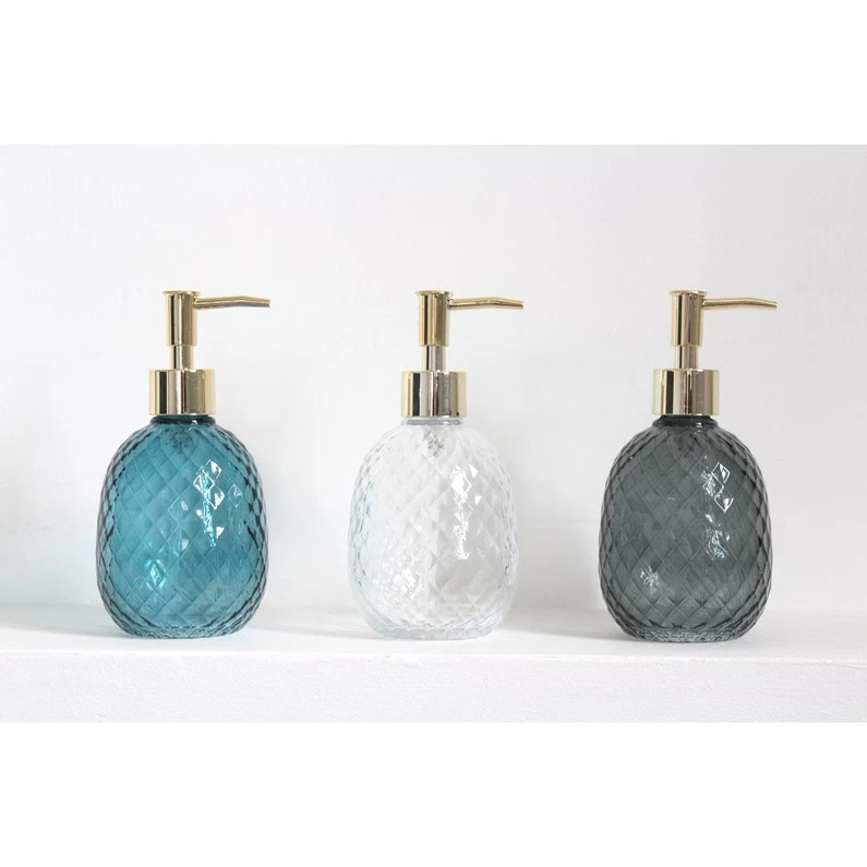 Distributeur De Savon Verre Rio 2 Distributeur De Savon Verre Rio – Image 2