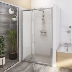 Douche Quad, Avec Receveur Slate Gris 80X120 Cm