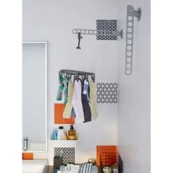 Etendoir à Suspendre Gris, Azur -Salle De Bain Magasin etendoir a suspendre gris azur 1