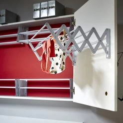 Etendoir Mural Blanc, Azur -Salle De Bain Magasin etendoir mural blanc azur 2