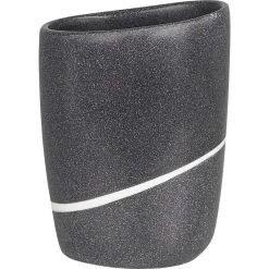 Polyrésine Etna, Gris -Salle De Bain Magasin gobelet polyresine etna gris