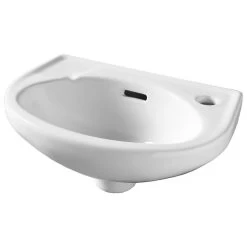 Lave-mains Céramique Blanc L.35 X P.23 Cm, Murcie