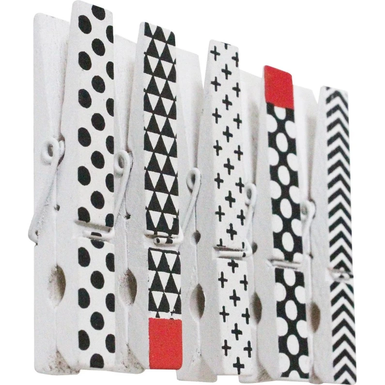 Lot De 16 Pinces à Linge Multicolore, Dotty 2 Lot De 16 Pinces à Linge Multicolore, Dotty – Image 2