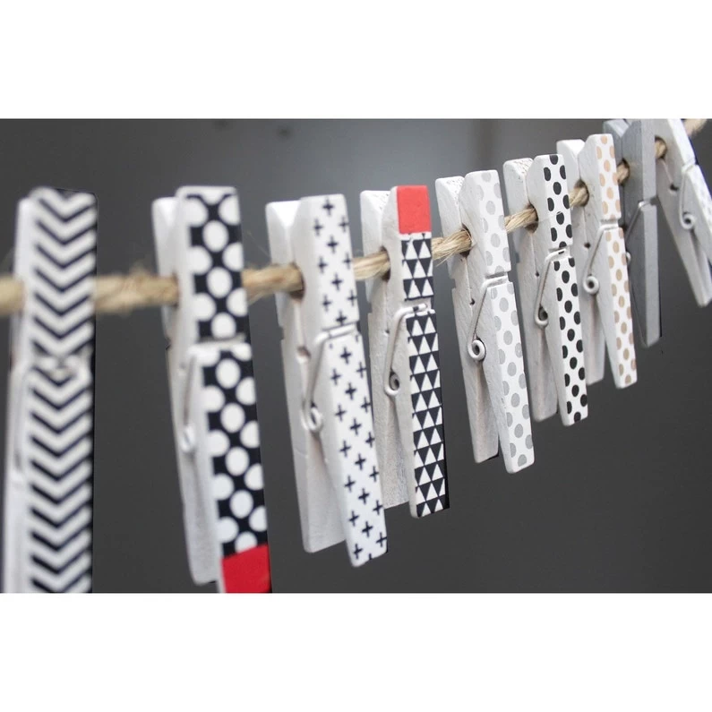Lot De 16 Pinces à Linge Multicolore, Dotty 4 Lot De 16 Pinces à Linge Multicolore, Dotty – Image 4