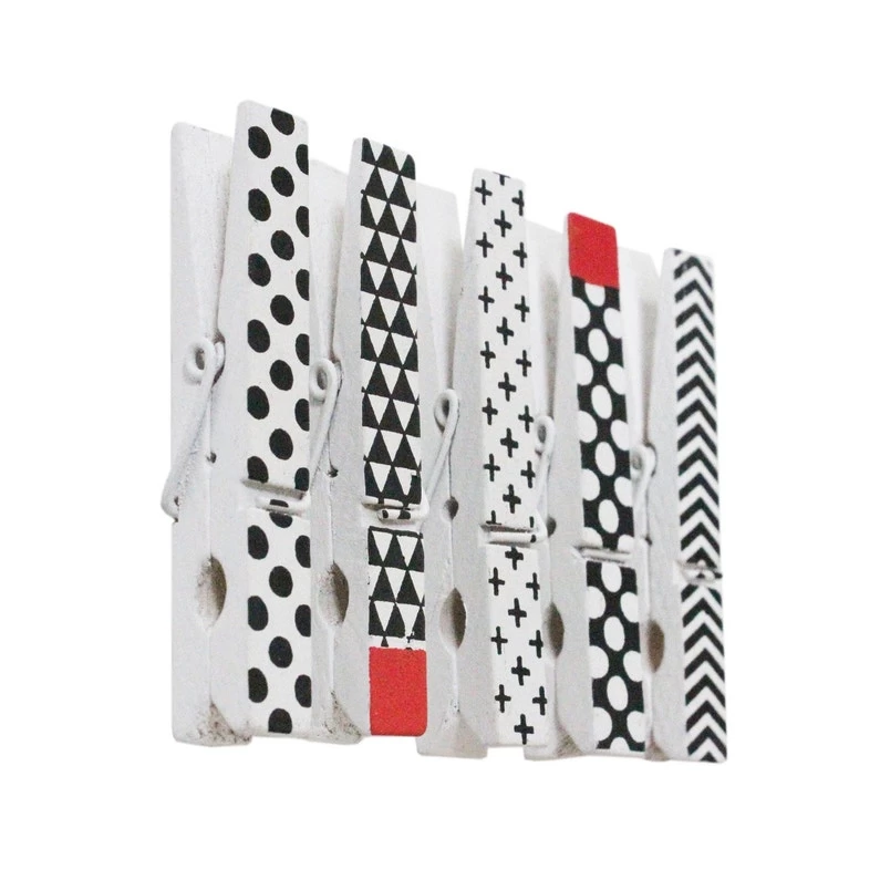 Lot De 16 Pinces à Linge Multicolore, Dotty 1 Lot De 16 Pinces à Linge Multicolore, Dotty