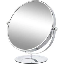 Miroir Grossissant X 5 Rond à Poser, H.15 X L.15 X P.12.5 Cm, Carla