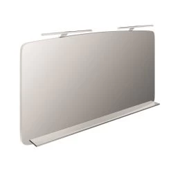 Miroir Lumineux Avec Spot, L.130 X H.70 Cm Image