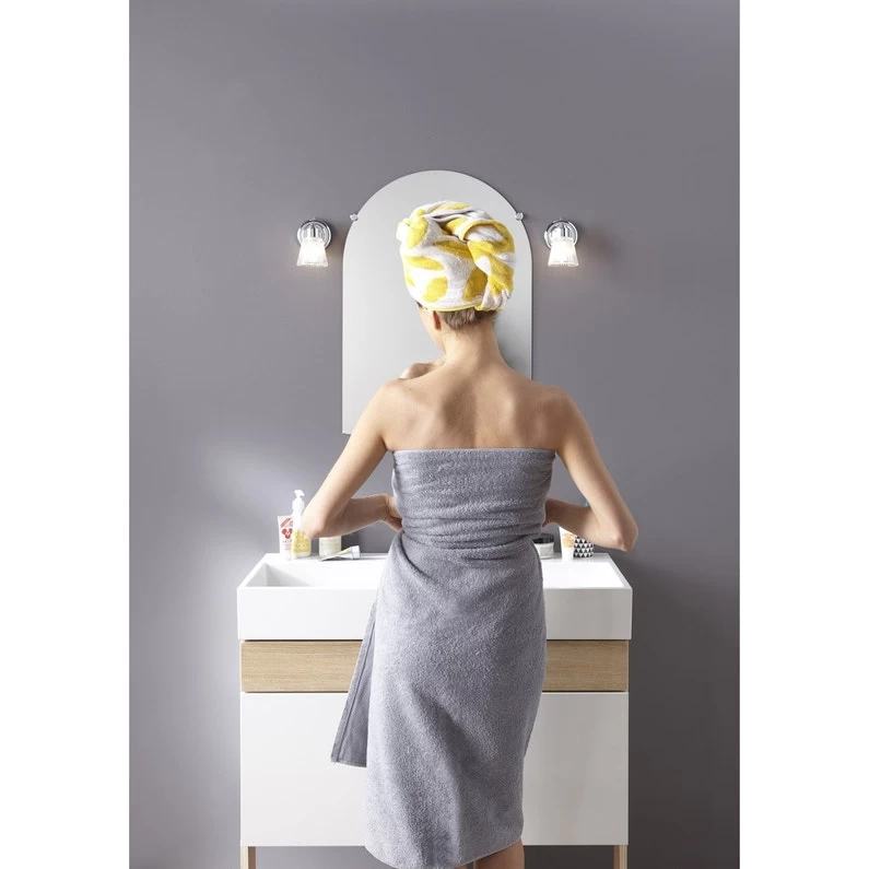 Miroir Non Lumineux Découpé Déco L.50 X L.70.5 Cm Poli 2 Miroir Non Lumineux Découpé Déco L.50 X L.70.5 Cm Poli – Image 2