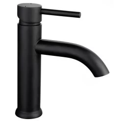Mitigeur De Lavabo Noir Mat, ROUSSEAU Ilo Small