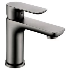 Mitigeur De Lavabo Noir Mat, ROUSSEAU Milk