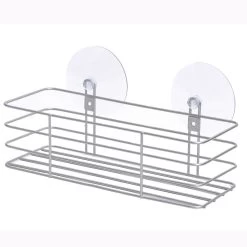 Panier De Bain / Douche à Ventouse, Chromé, Essential