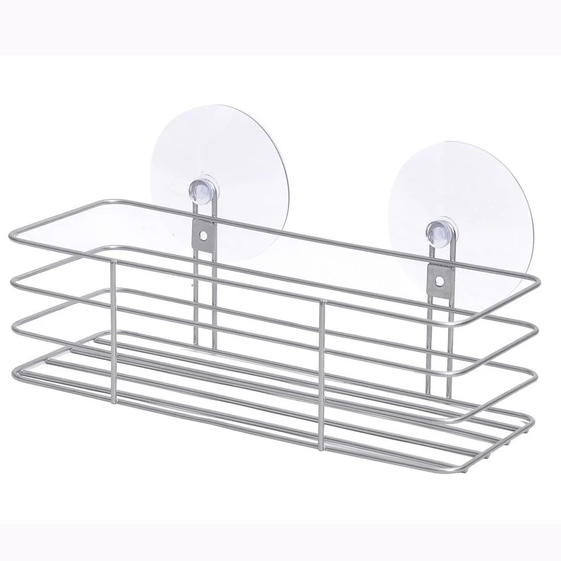 Panier De Bain / Douche à Ventouse, Chromé, Essential 1 Panier De Bain / Douche à Ventouse, Chromé, Essential