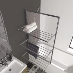 Pare-baignoire 1 Volet Pivotant H.140 Cm X L.85 Cm Verre Transparent Bridge