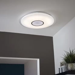 Plafonnier, Classique Plastique Led Intégrée INSPIRE D.56 Cm