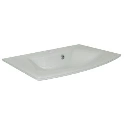 Plan Vasque Simple Image Verre 71.5 Cm