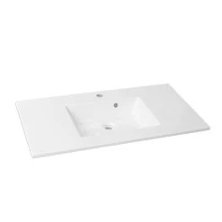 Plan Vasque Simple Modern Résine De Synthèse 91 Cm