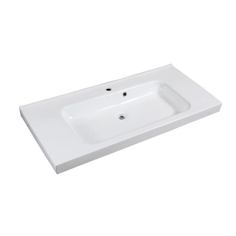 Plan Vasque Simple Remix Céramique 106 Cm 1 Plan Vasque Simple Remix Céramique 106 Cm