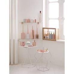 Porte Bague Céramique Elephant, Blanc Et Or -Salle De Bain Magasin porte bague ceramique elephant blanc et or 2